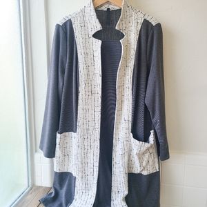 IC Collection XL Gray Cardigan